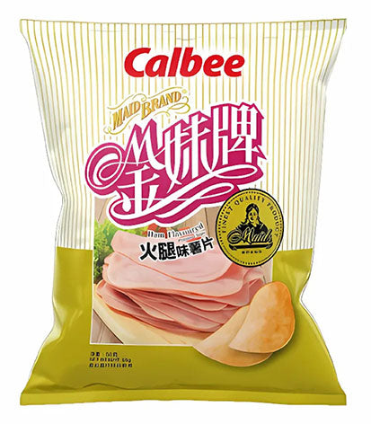 Calbee Potato Chips Ham 55g