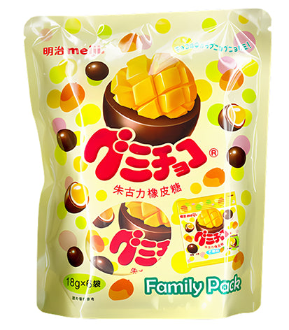 Meiji Gummy Chocolate Mango 6x18g