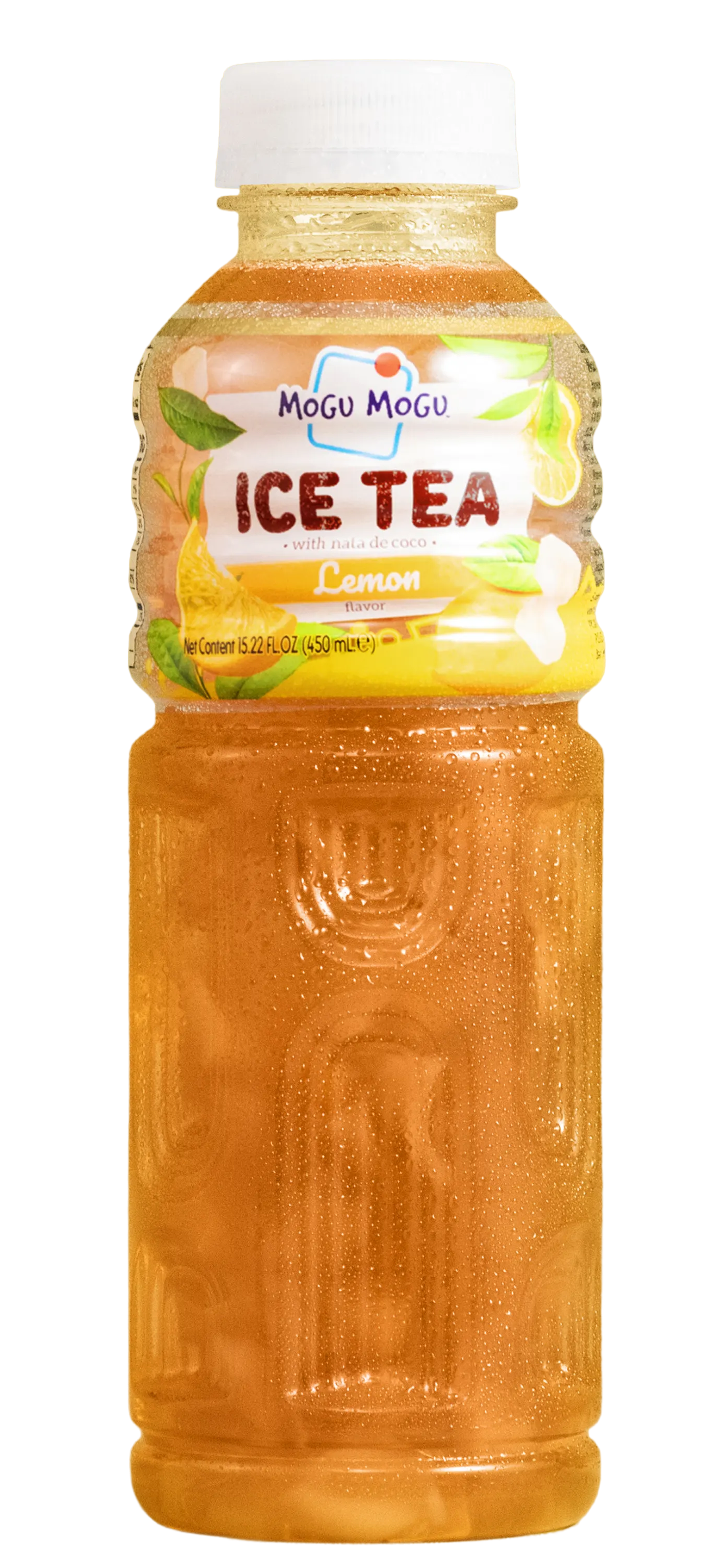 Mogu Mogu Nata De Coco Drink Lemon Ice Tea 450ml