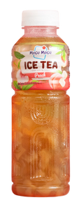 Mogu Mogu Nata De Coco Drink Peach Ice Tea 450ml