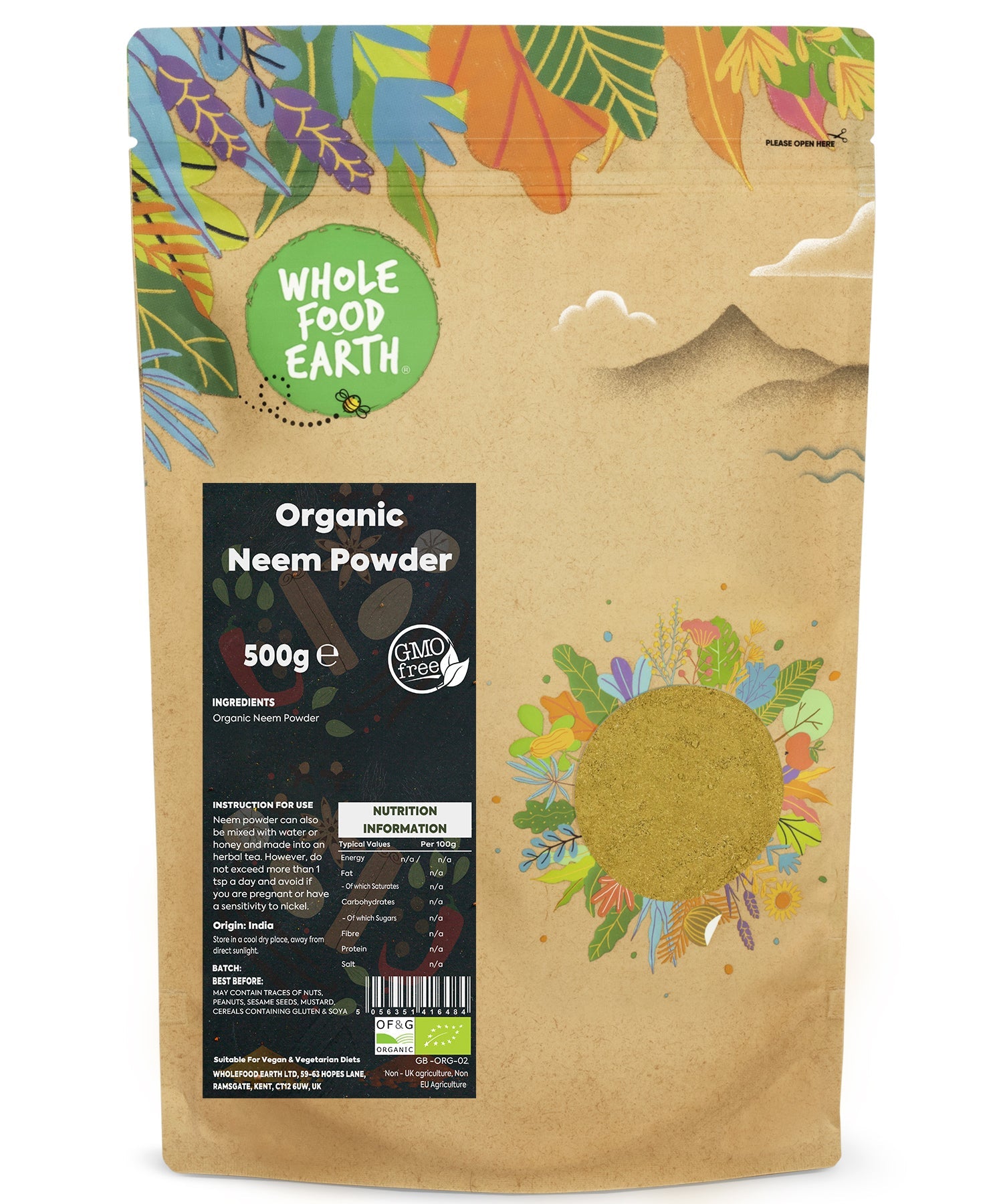 Organic Neem Powder