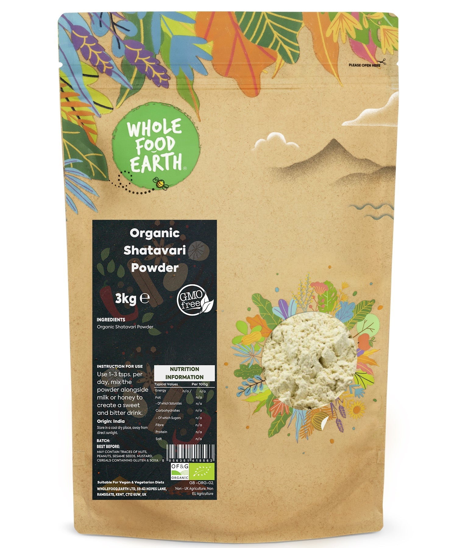 Organic Shatavari Powder
