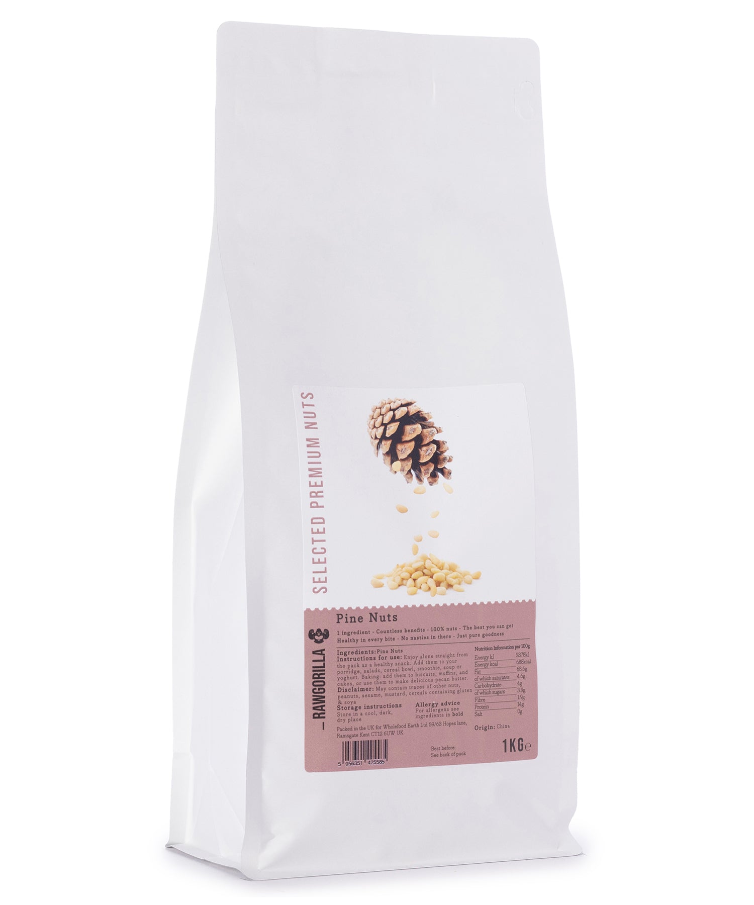 Pine Nuts - RAWGORILLA - 1kg