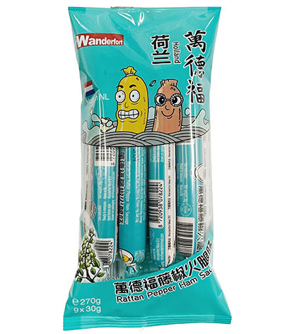 WD Instant Rattan Pepper Ham Sausage 270g