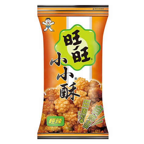 Want Want Mini Senbei Rice Crackers - Spicy Flavour 60g