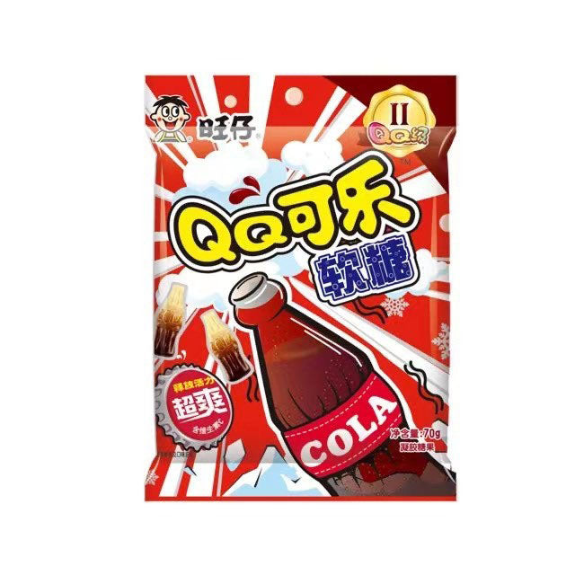 WANT WANT QQ GUMMY CANDY COLA 70G