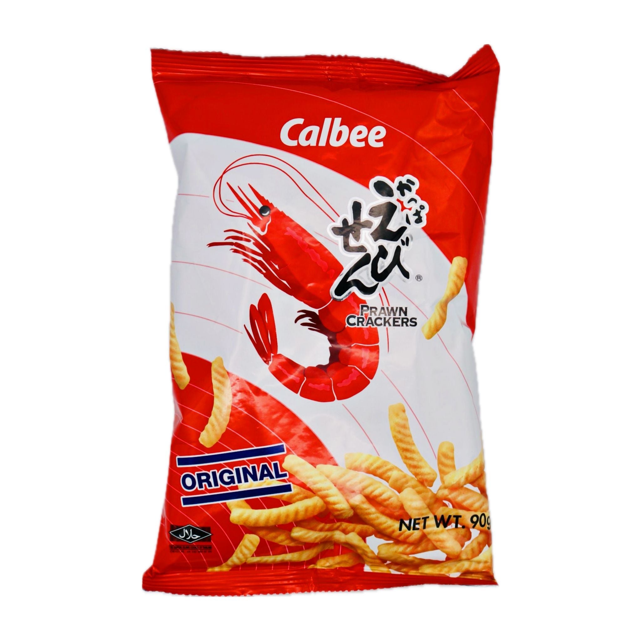 Calbee Prawn Crackers Original Flavour 75g – Classic Crispy Japanese Shrimp Chips