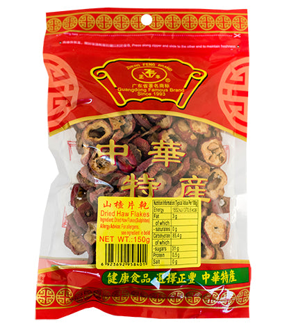 ZF Dried Haw Flakes 150g