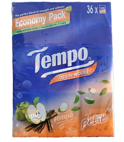 Tempo Tissue Petit - Applewood (36pcs)