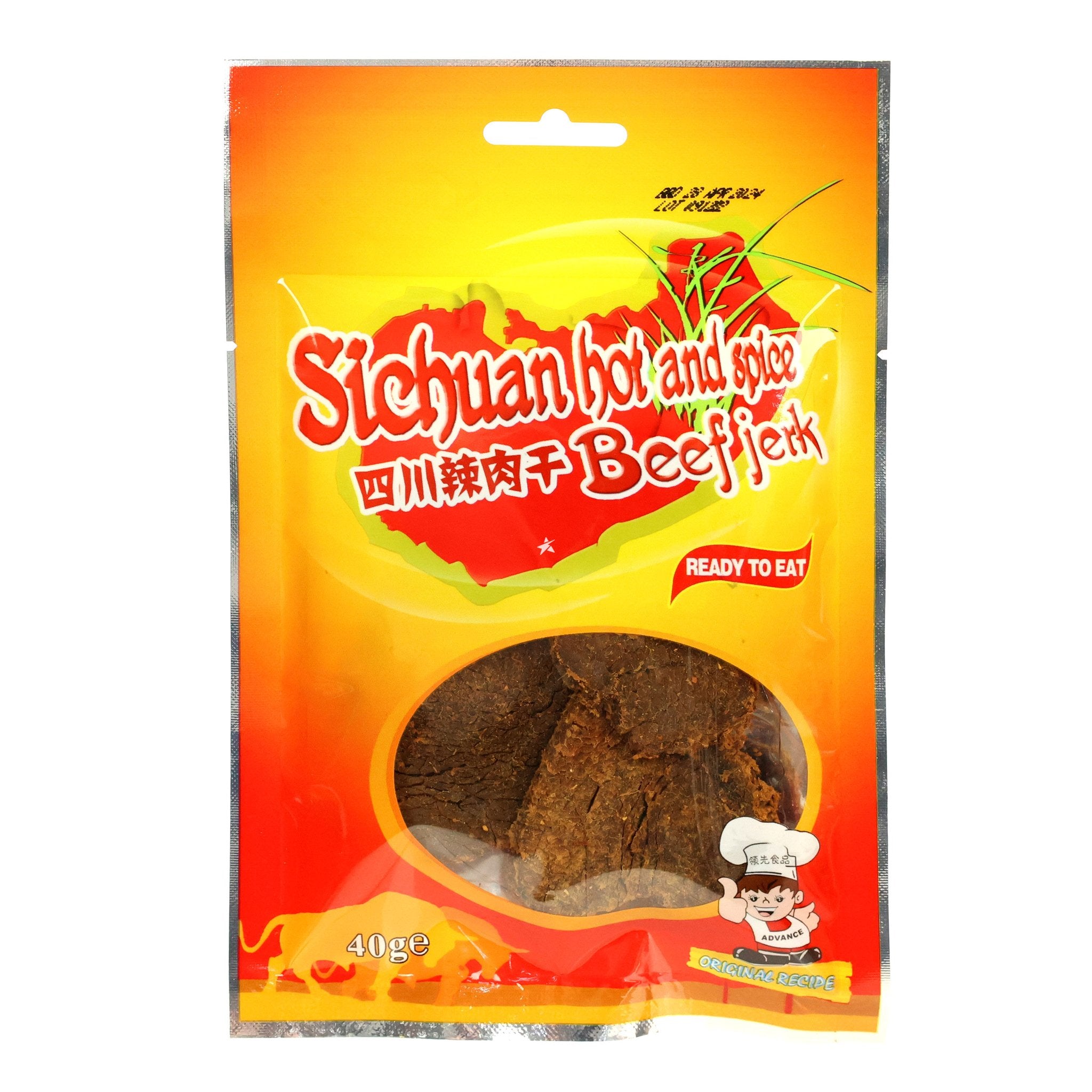 Advance Sichuan Hot & Spicy Beef 40g