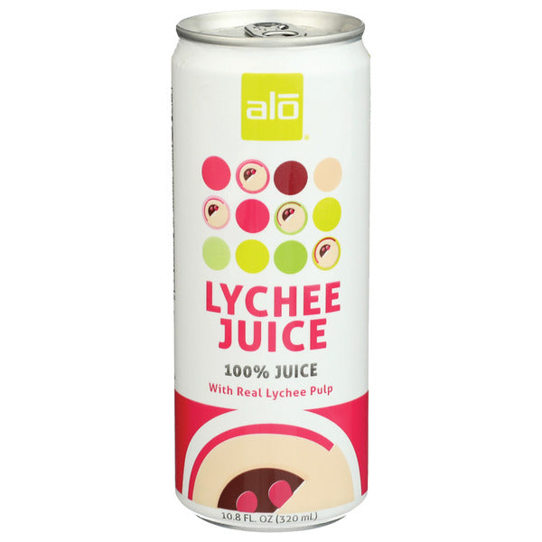 Alo 100% Lychee Juice with Pulp 320ml