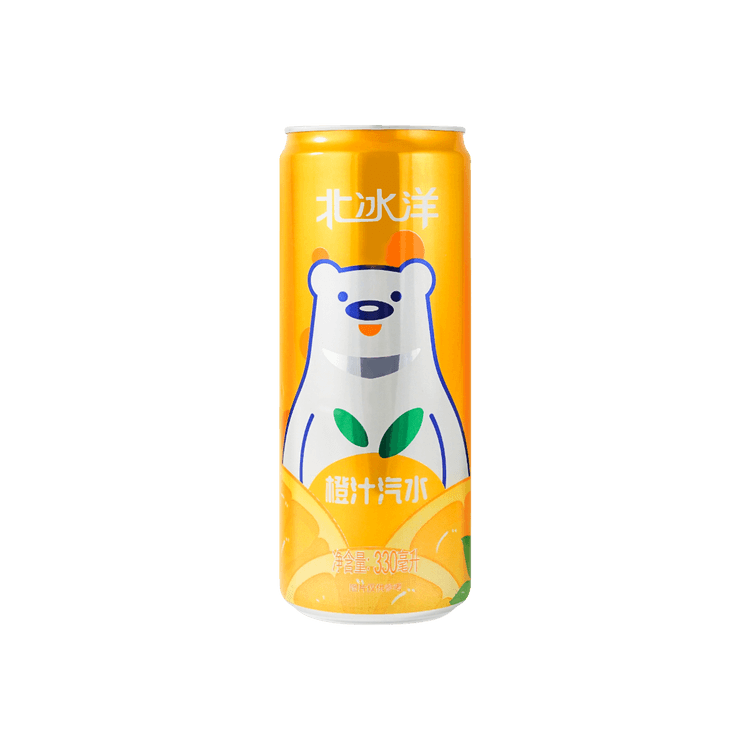 Arctic Ocean Fizzy Drink Orange Flavour 330ml