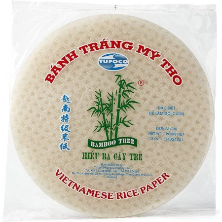 Bamboo Tree Rice Paper Round 22cm 340g