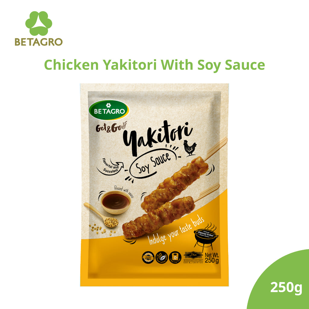 Betagro Chicken Yakitori with Soy Sauce