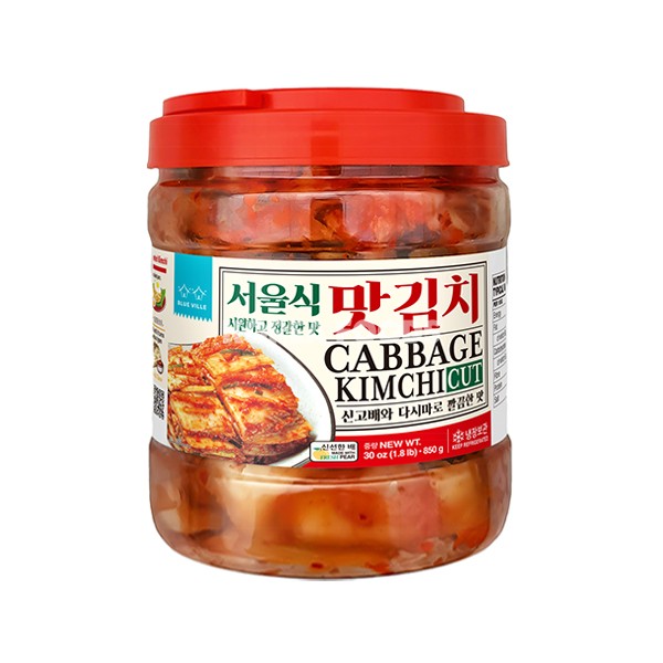 Blue Ville Sliced Napa Cabbage Kimchi 850g