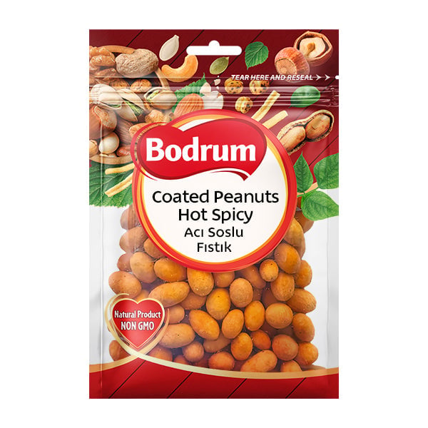 Bodrum Coated Peanuts Hot Spicy 150g