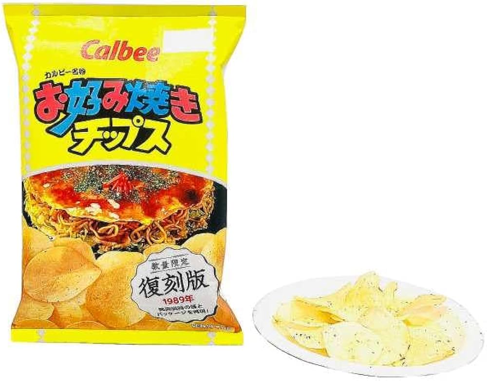 Calbee Potato Chips - Okonomiyaki