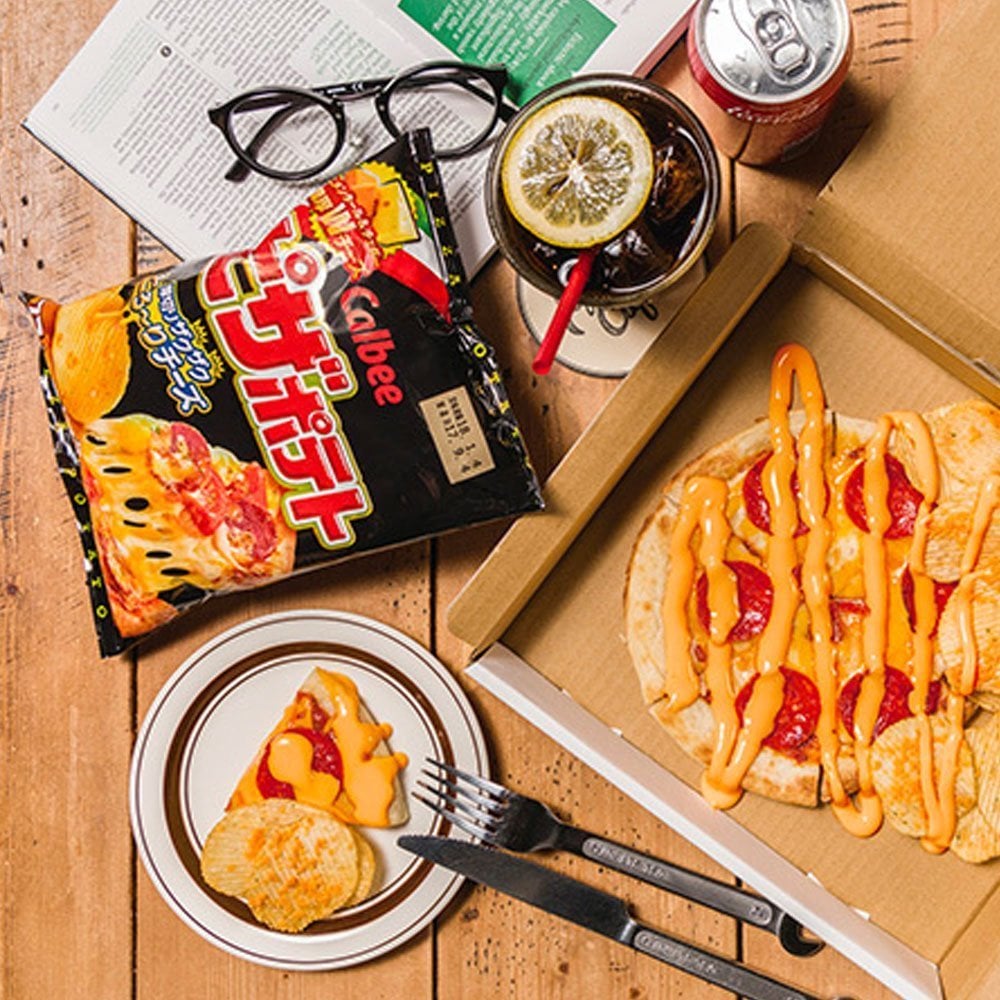 Calbee Potato Chips - Pizza