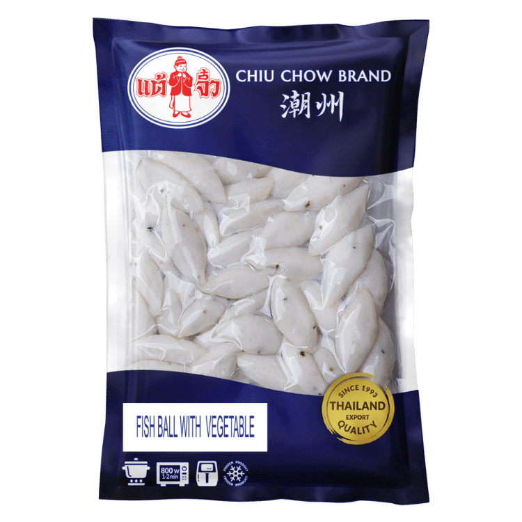 Chiu Chow Fish Balls With Vegetable