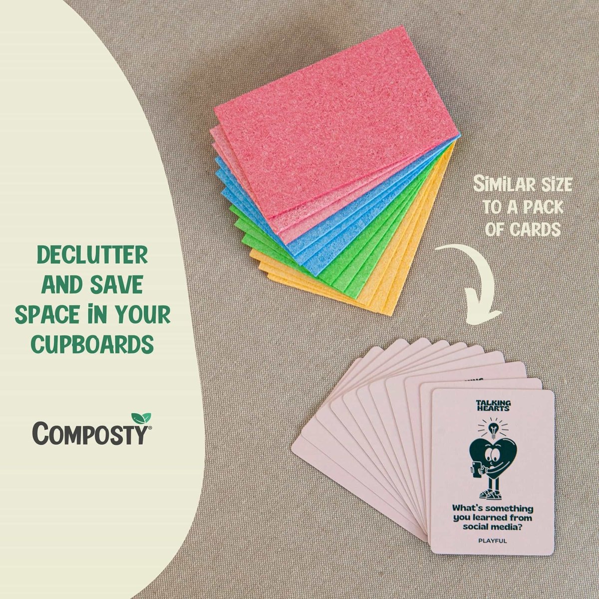 Magic ‘Pop-Up’ Eco Sponges