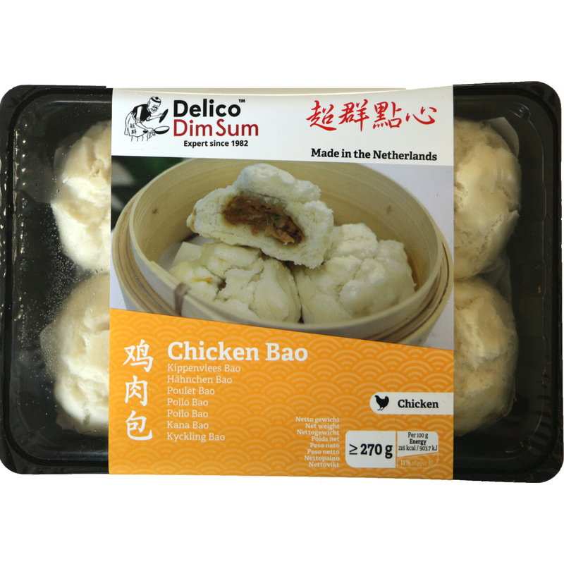 Delico Chicken Bao 270g