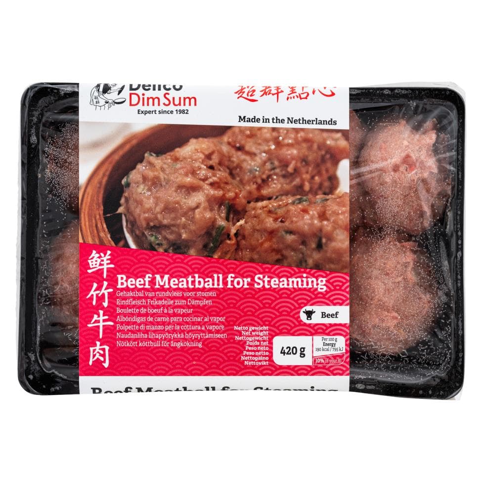 Delico Steamed Beef Ball 400g