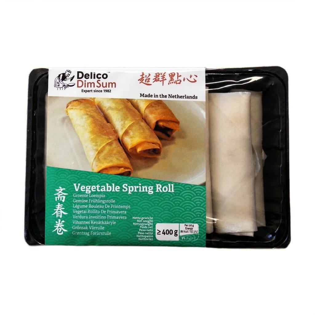 Delico Vegetable Spring Roll (M) 400g