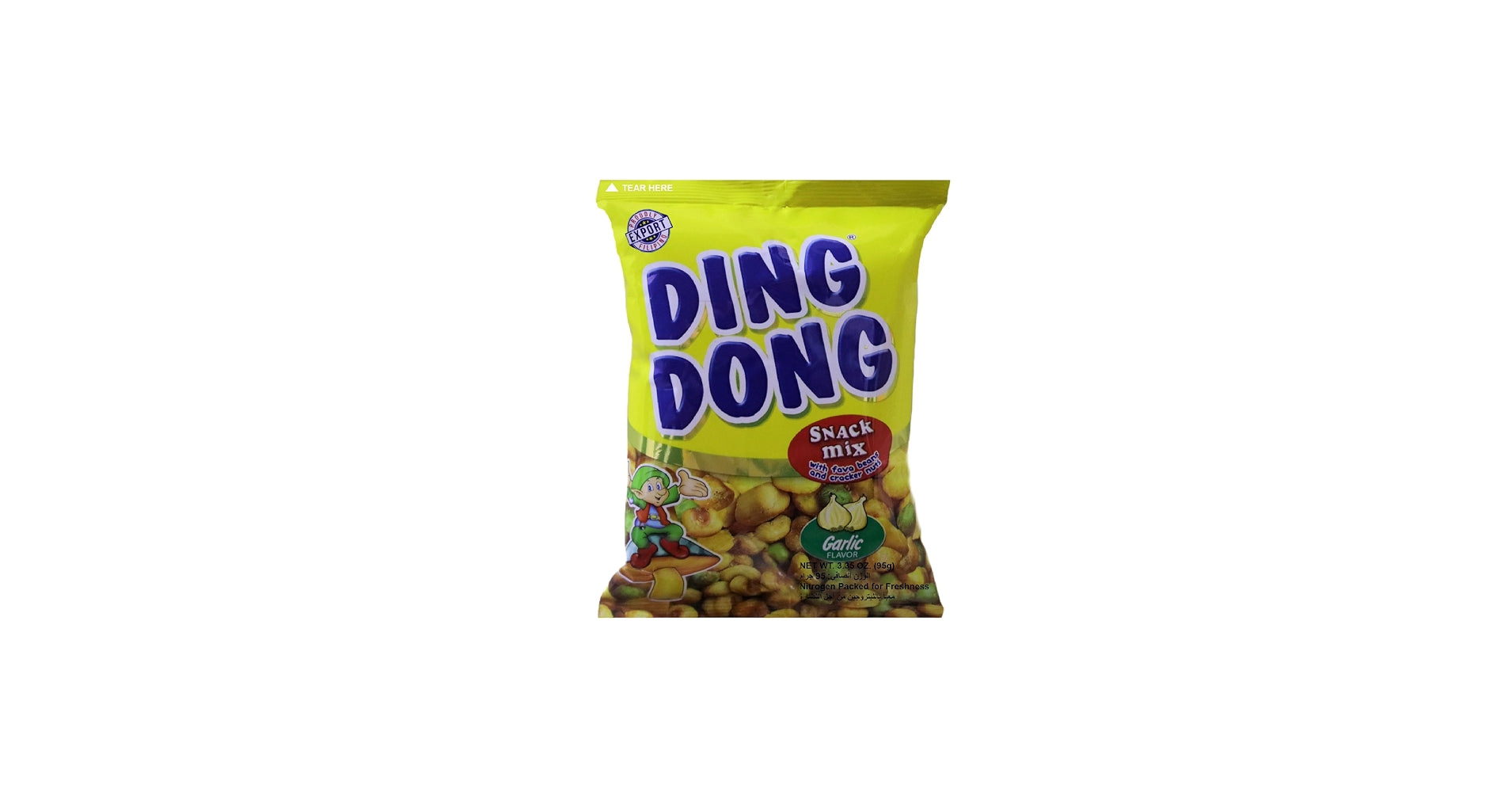 Ding Dong Mixed Nuts Real Garlic Flavour