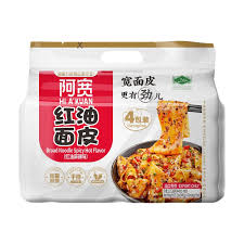 AK Broad Noodle (4pcs) Spicy 440g