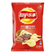 Lay's Potato Crisps Texas Barbecue Flavour 70g