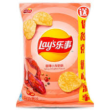 Lay's Potato Chips Spicy Crayfish 70g