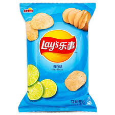 Lay's Potato Crisps Lime Flavour