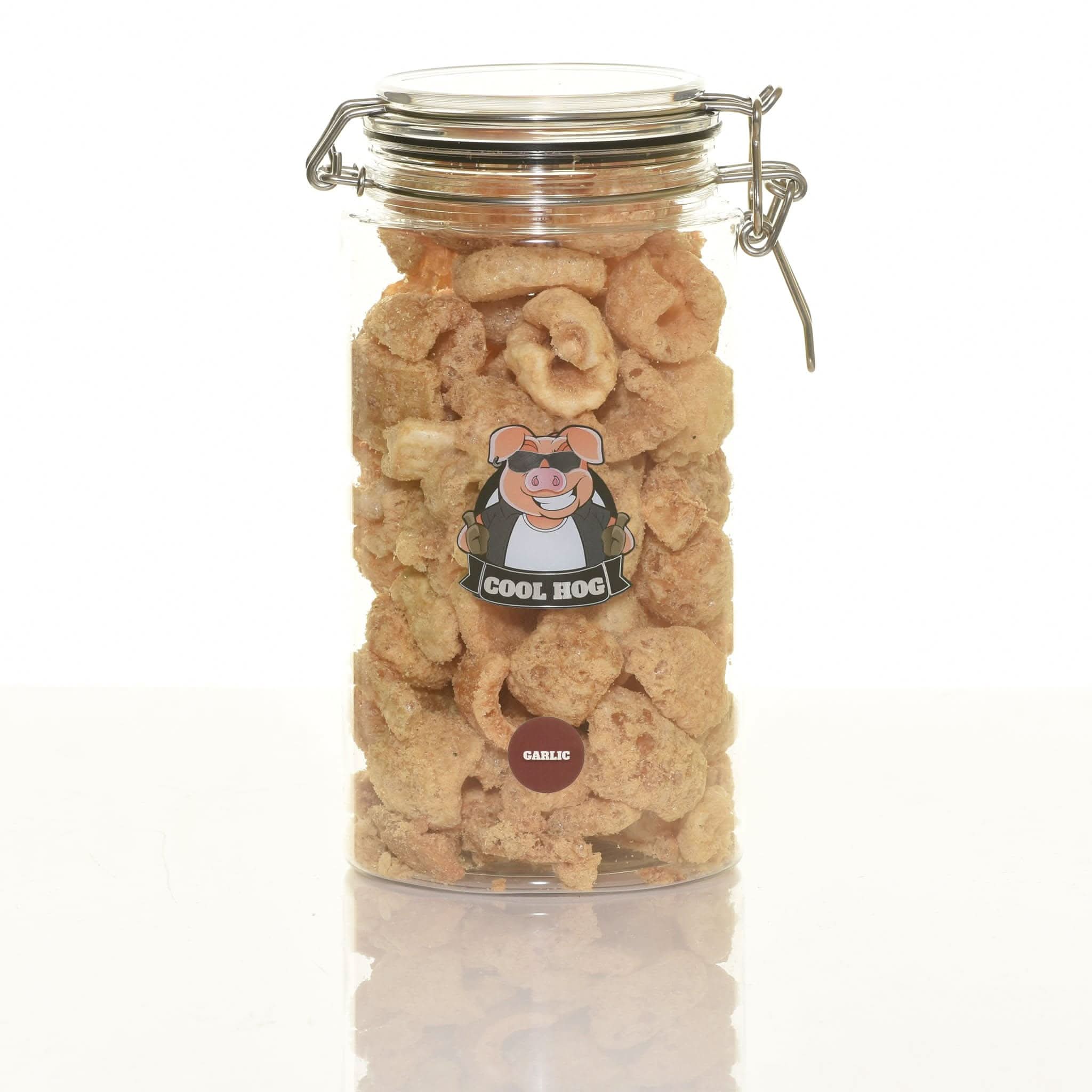 Garlic Flavour Pork Scratching Jar