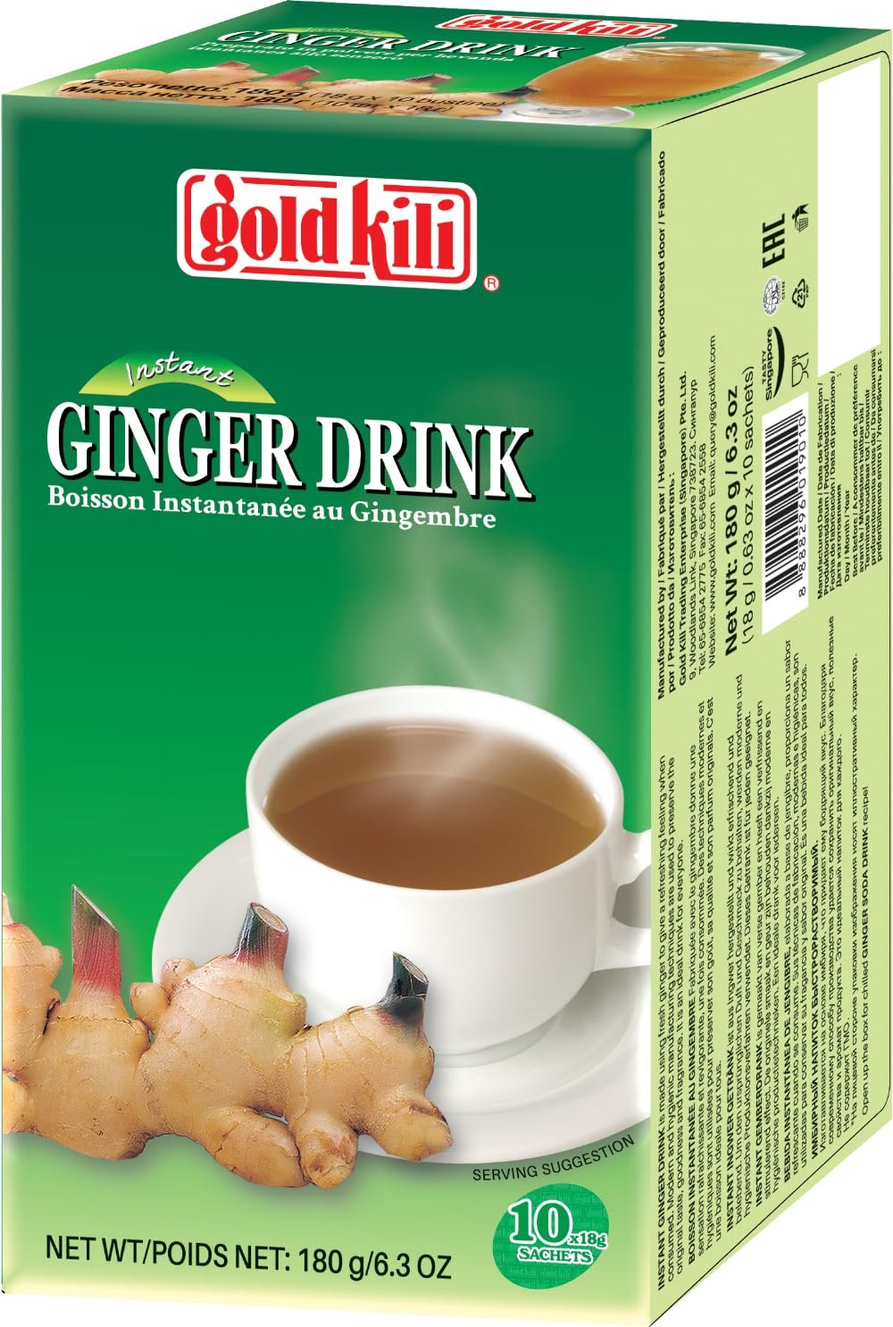 Gold Kili Instant Ginger Drink 18g