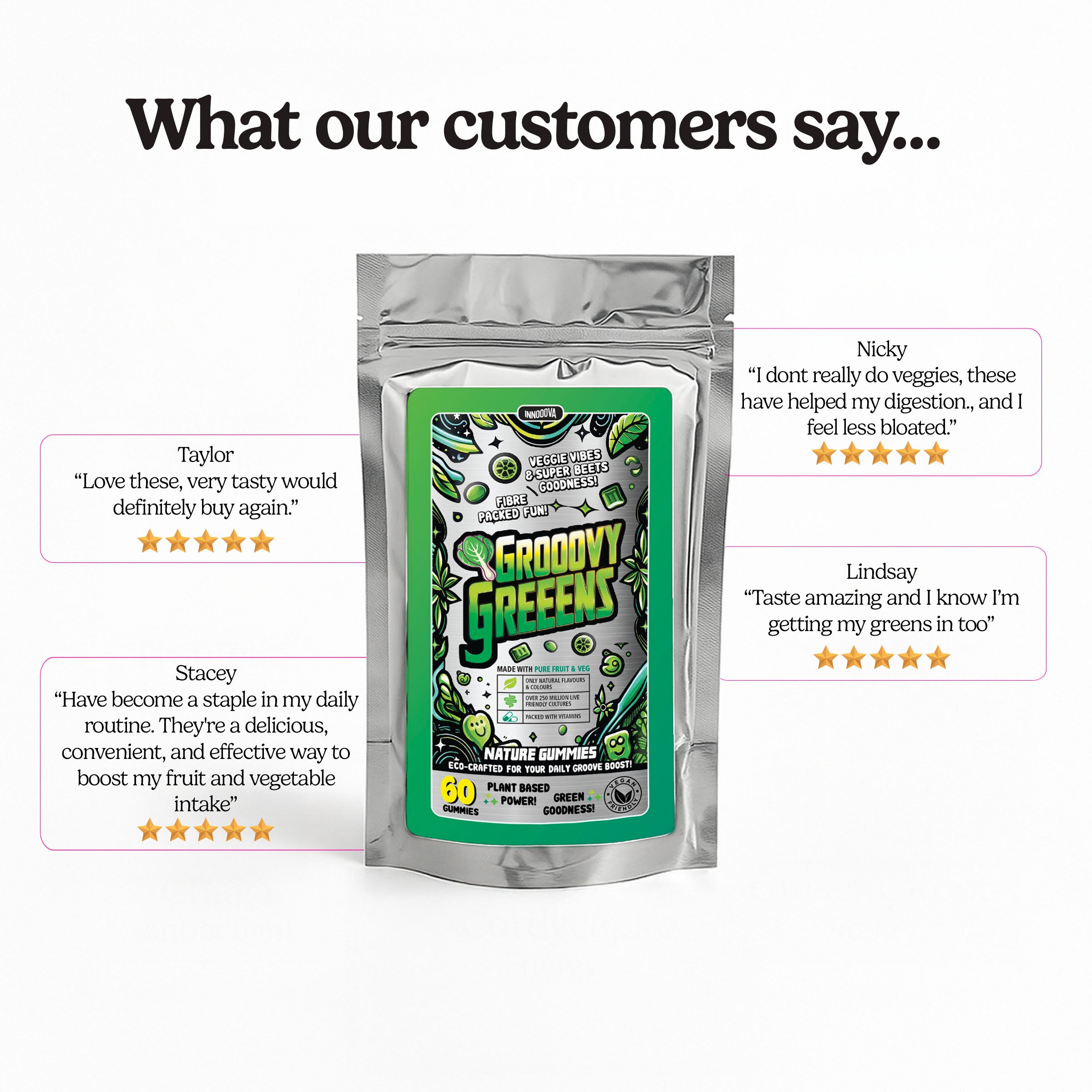 Grooovy Greeens Triple Pack