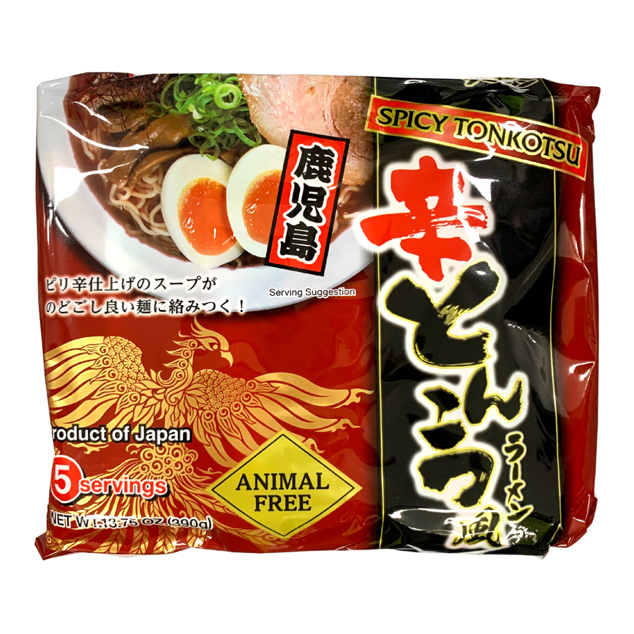Higashimaru Spicy Tonkotsu Flavor Ramen 390g (5pc)