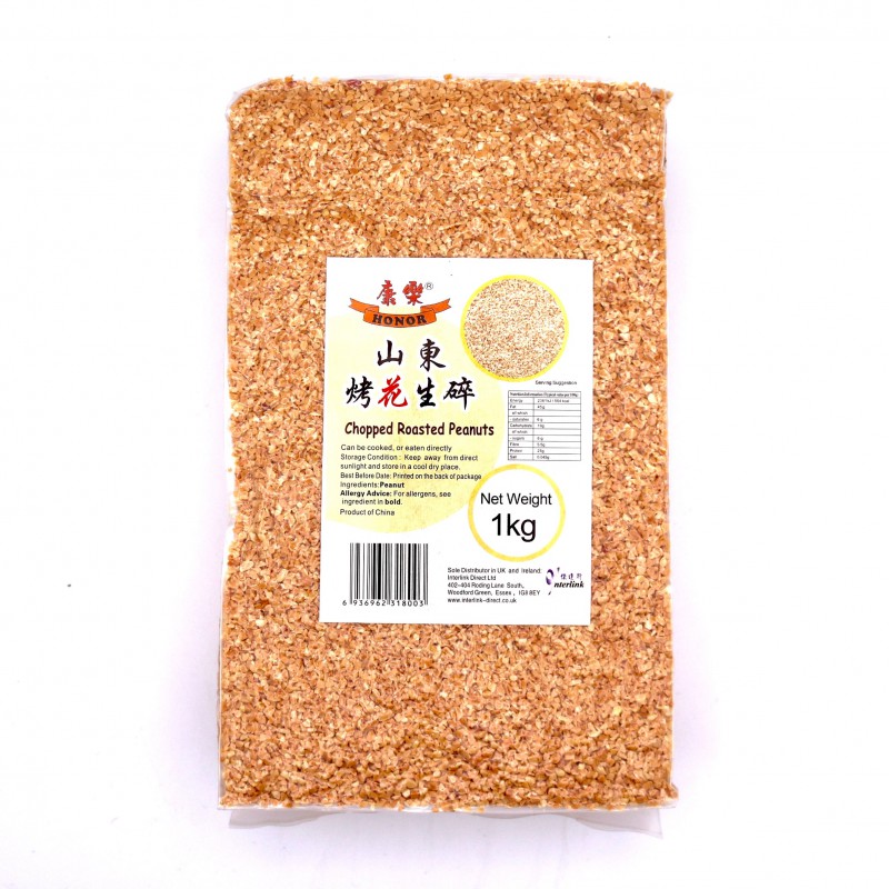 Honor Chopped Roasted Peanut 1kg (SALE)