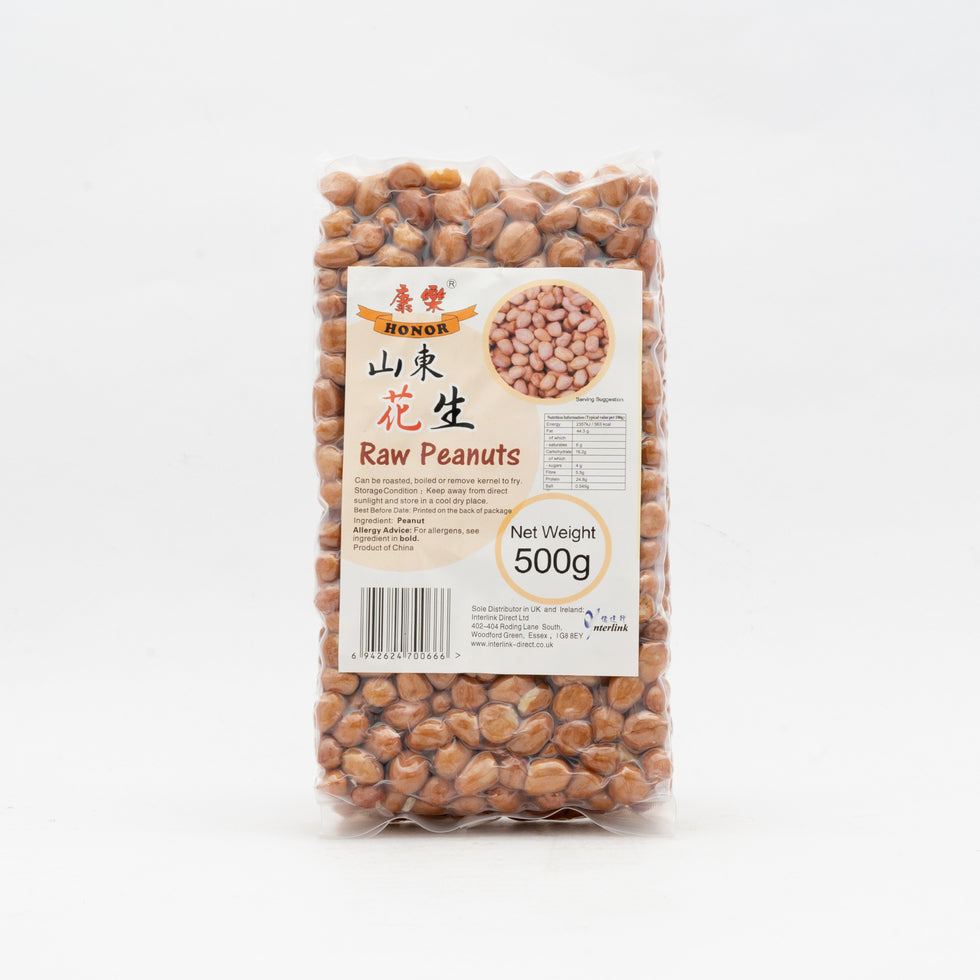 Honor Raw Peanuts 500g