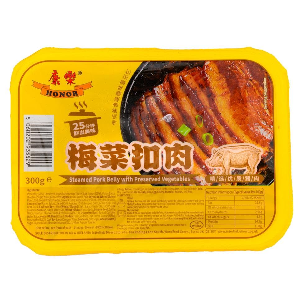 Honor Soya Strewed Pork Belly350 G