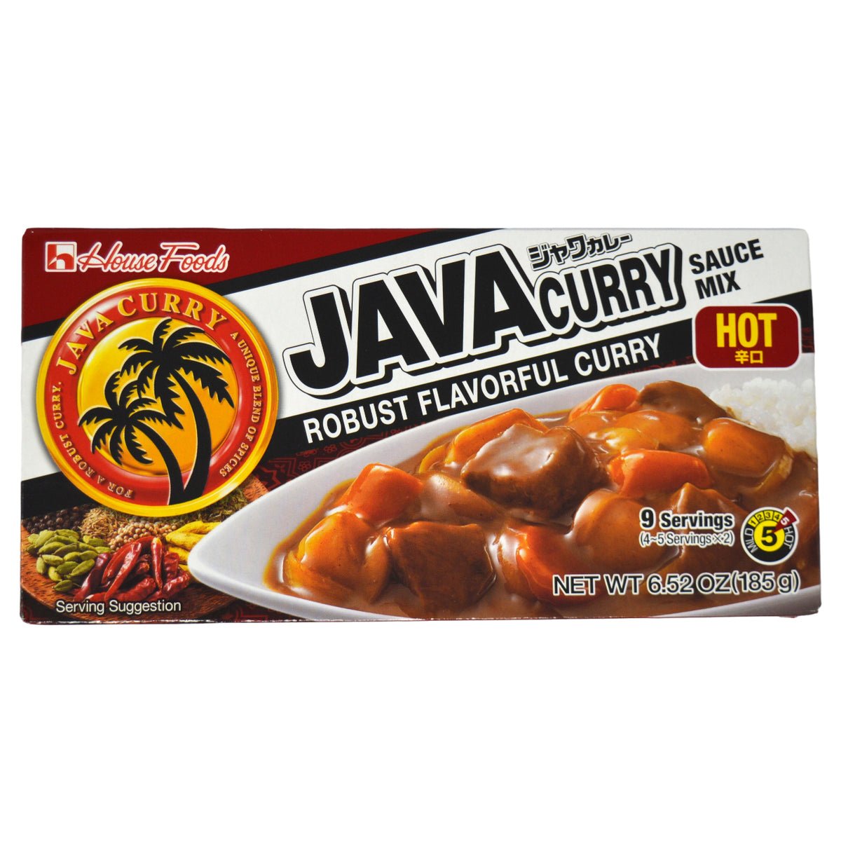 House Java Curry Hot 185g