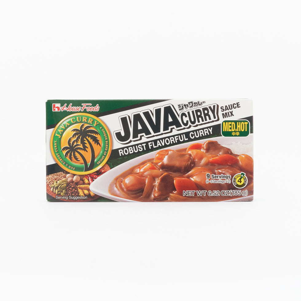 House Java Curry Medium Hot 185g