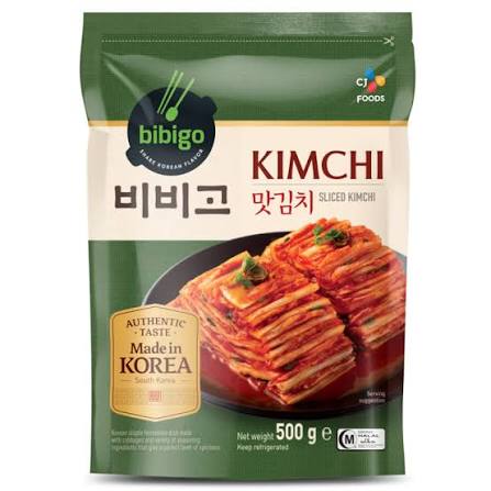 Bibigo Sliced Napa Cabbage Kimchi 500g Pouch