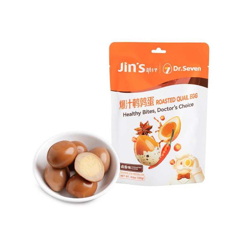 Jin's Roasted Quail Egg - Marinated 120g