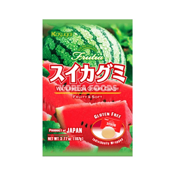 Kasugai Frutia Watermelon Gummy 107g