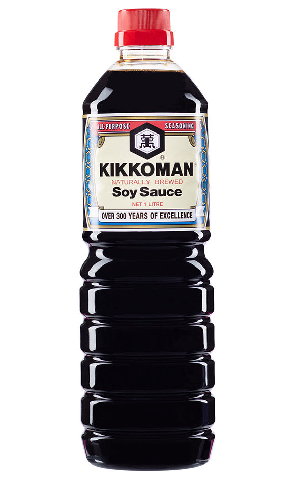 Kikkoman Naturally Brewed Soy Sauce 1l