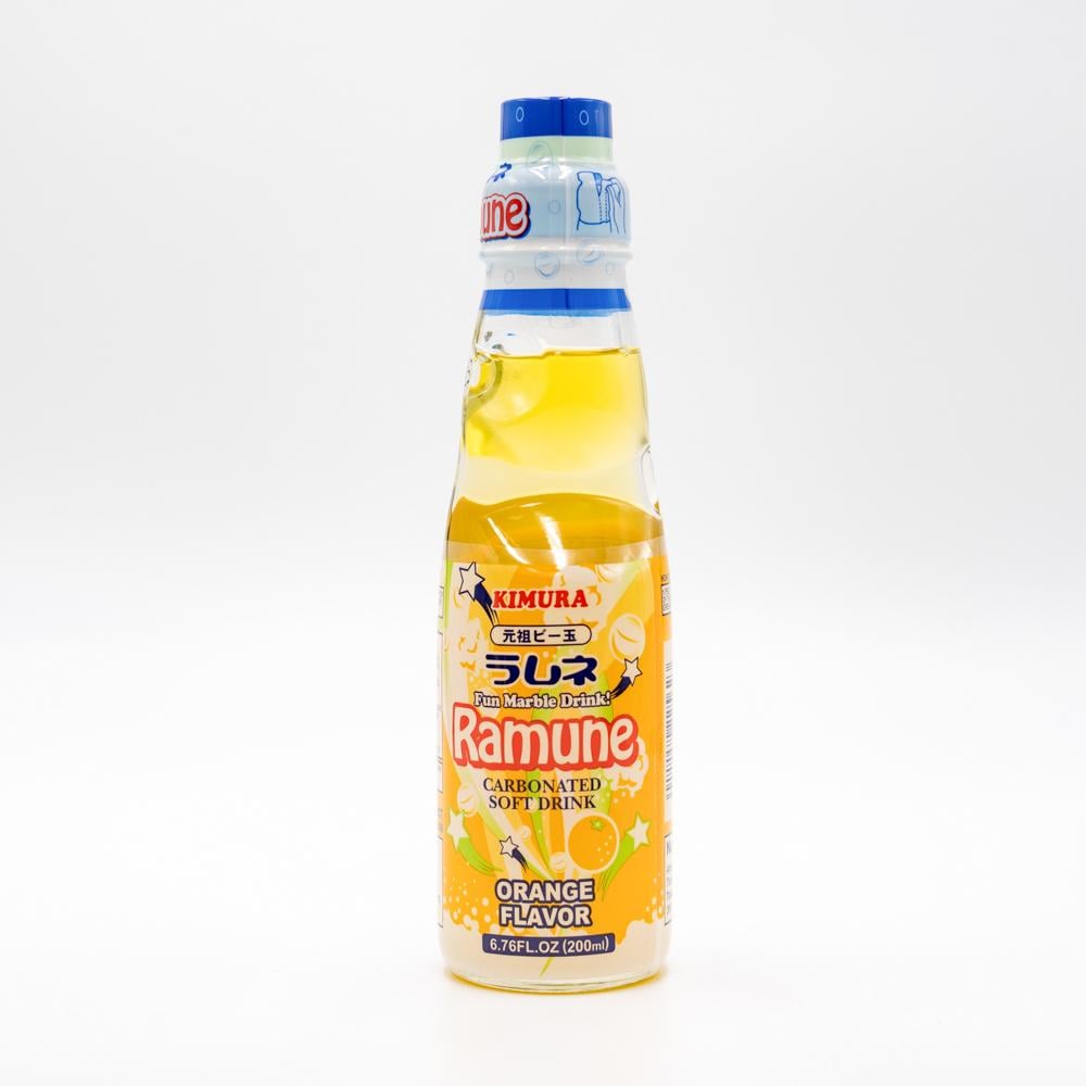 Kimura Ganso Ramune Orange x 200ml