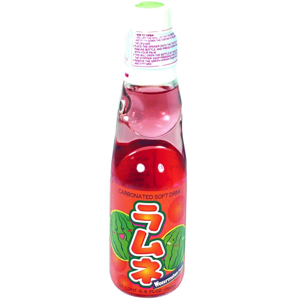 Kimura Ganso Ramune Watermelon x 200ml