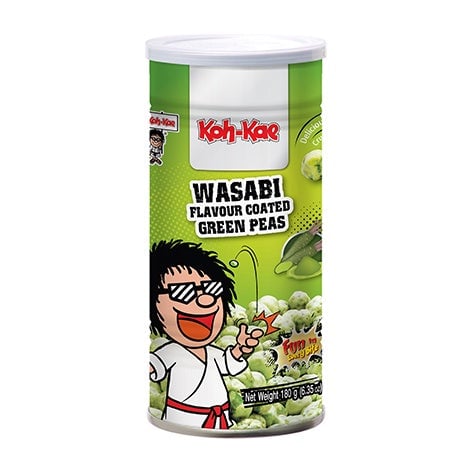 Koh-Kae Salted Wasabi Green Peas 180g