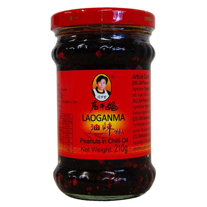 Lao Gan Ma Peanuts in Chilli Oil 210g