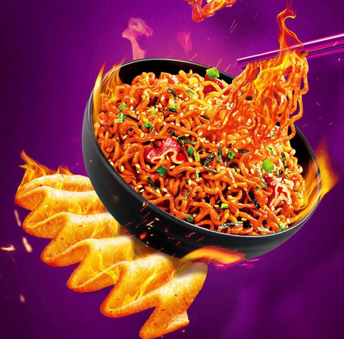 Lay's Potato Chips Spicy Turkey Noodle 70G